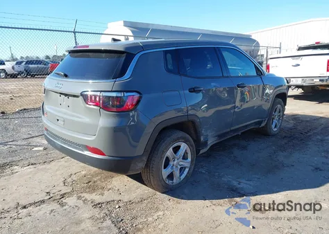 2024 Jeep Compass Sport 4X4 z USA, uszkodzony, nr VIN 3C4NJDAN7RT581789